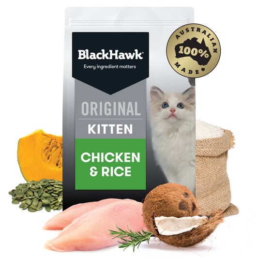 Black Hawk - Kitten - Chicken & Rice - 3kg