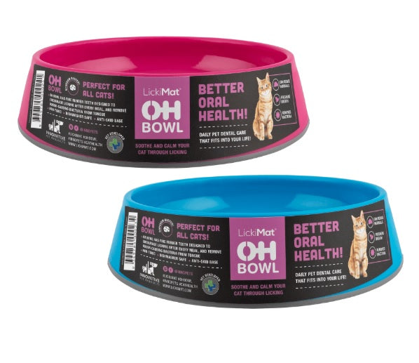 LickiMat - Cat OH Bowl - Assorted Colours