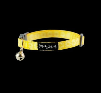 Dan & Sam - Cat - Adjustable Safety Collar - 20-30cm Sunflower