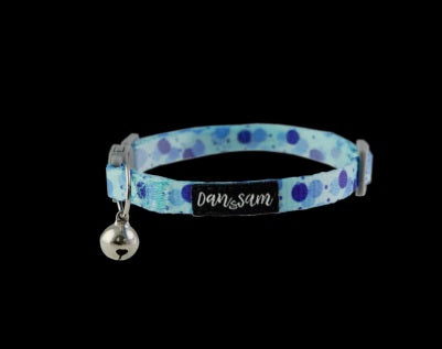 Dan & Sam - Cat - Adjustable Safety Collar - 20-30cm - Dazzling Dots