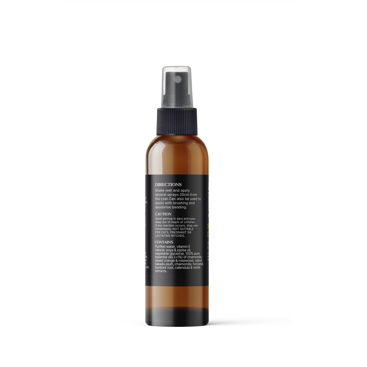 125ml Sensitive Dog Deodoriser (Chamomile, Orange & Rosewood)