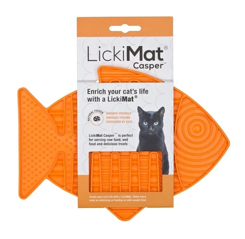 LickiMat - Cat Casper - Orange