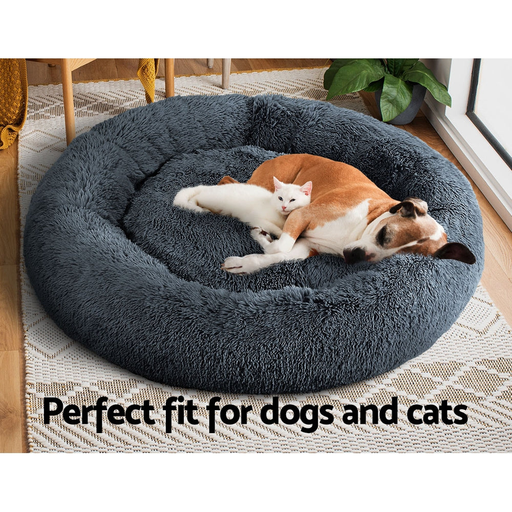 i.Pet Pet Bed Dog Bed Cat Extra Large 110cm Sleeping Comfy Washable Calming