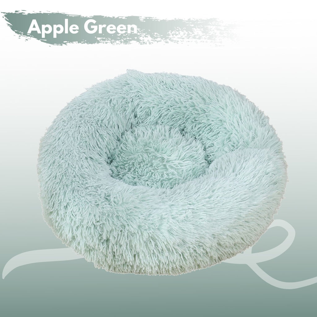 FLOOFI XL 100CM Round Pet Bed (Green)