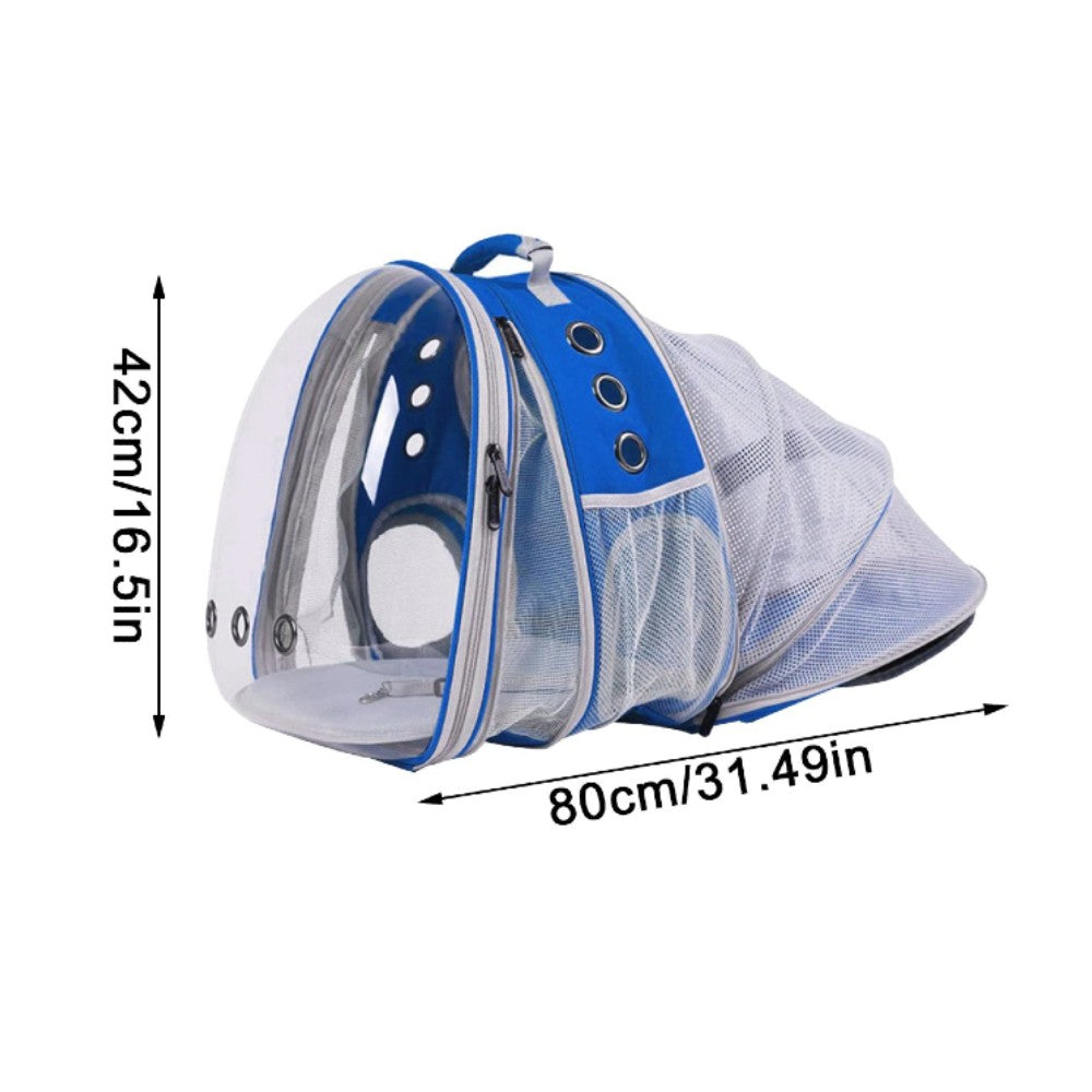 Floofi Expandable Space Capsule Backpack - Model 1 (Blue) FI-BP-114-FCQ