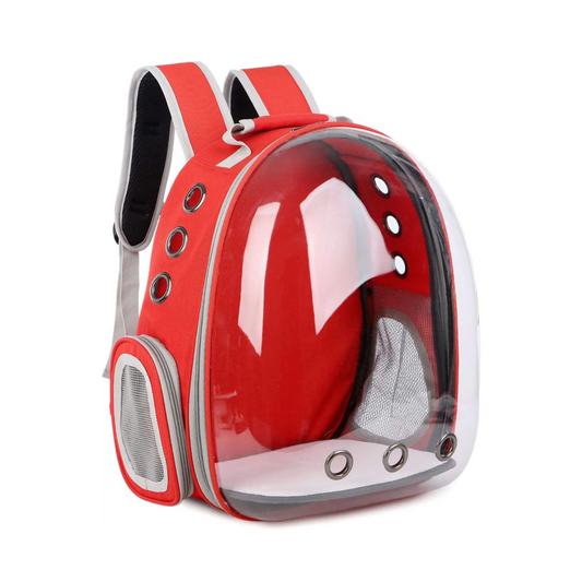 Floofi Expandable Space Capsule Backpack - Model 1 (Red) FI-BP-115-FCQ