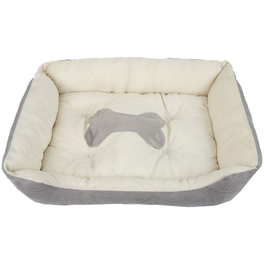 Floofi Pet Bed Bone (S Grey) - PT-PB-167-QQQ