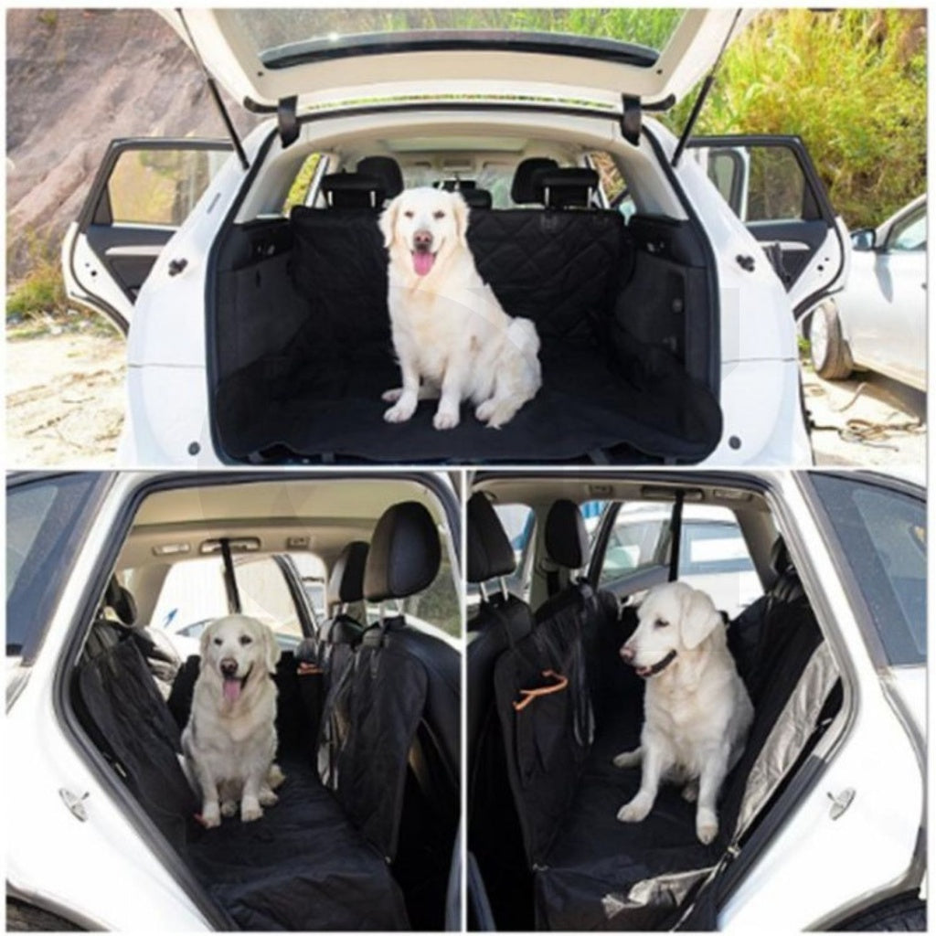 Floofi Pet Car Back Seat Cover Waterproof Safety - PT-SC-100-QQQ / PT-SC-100-ARS