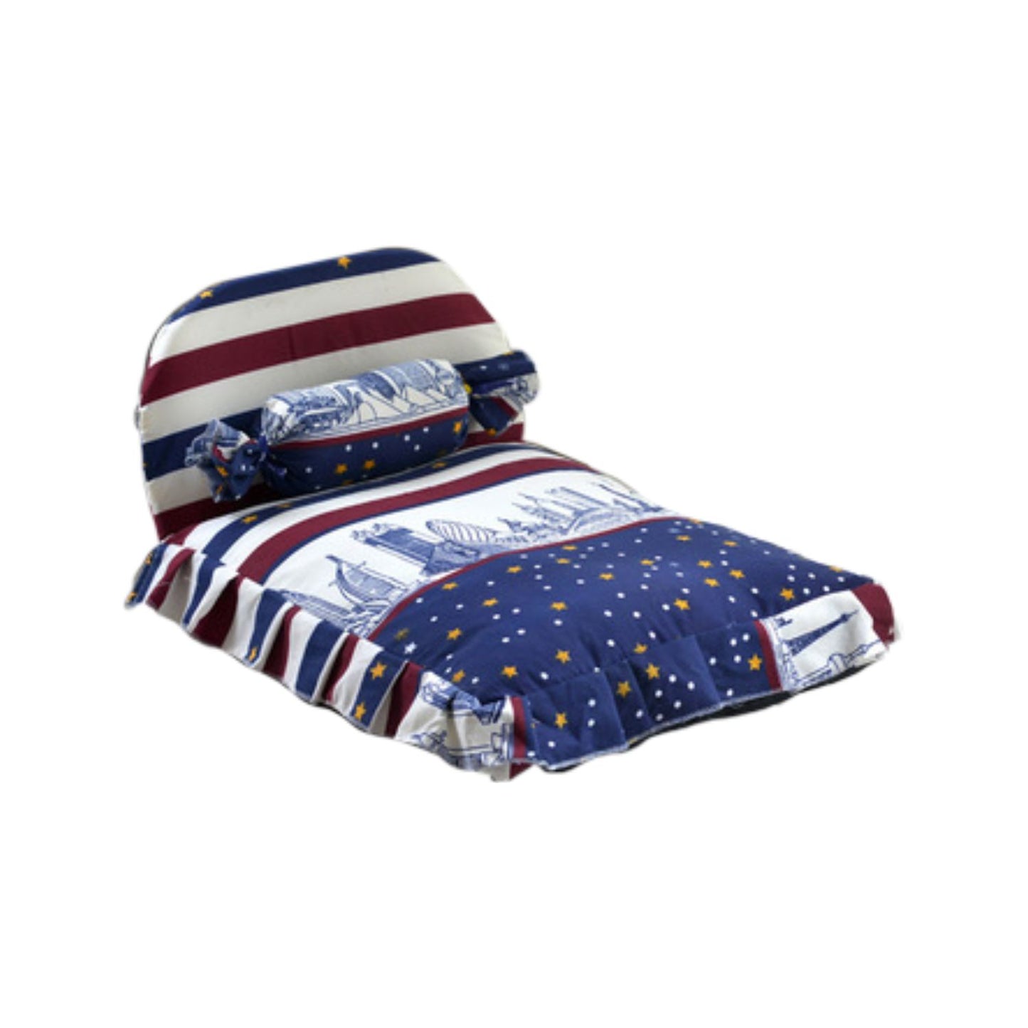 Floofi Pet Bed With Pillow and Quilt Star (L) PT-PB-256-YMJ