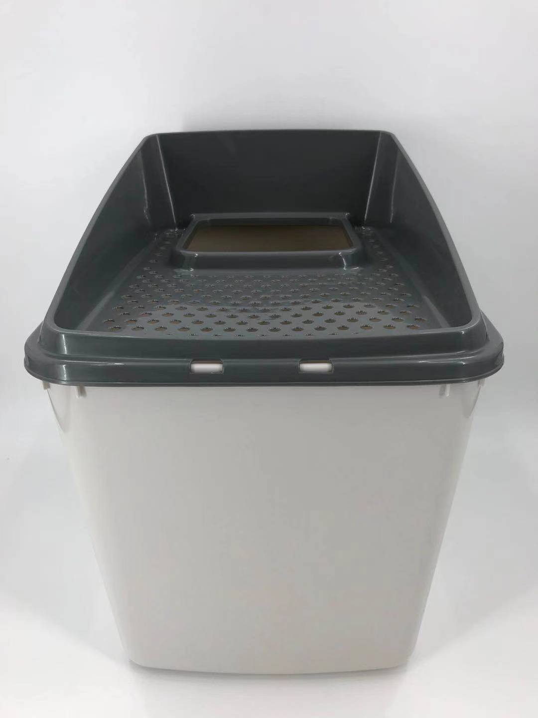 YES4PETS XL Top Entry Cat Litter Box No Mess Large Enclosed Covered Kitty Tray