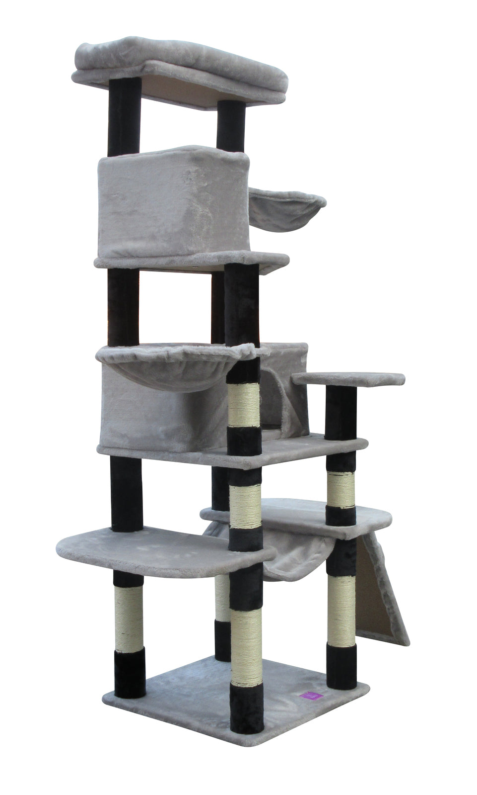 YES4PETS 161 cm Cat Scratching Post Tree Scratcher Pole-Little Grey