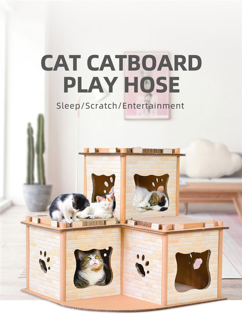 Cat hotsell cardboard furniture