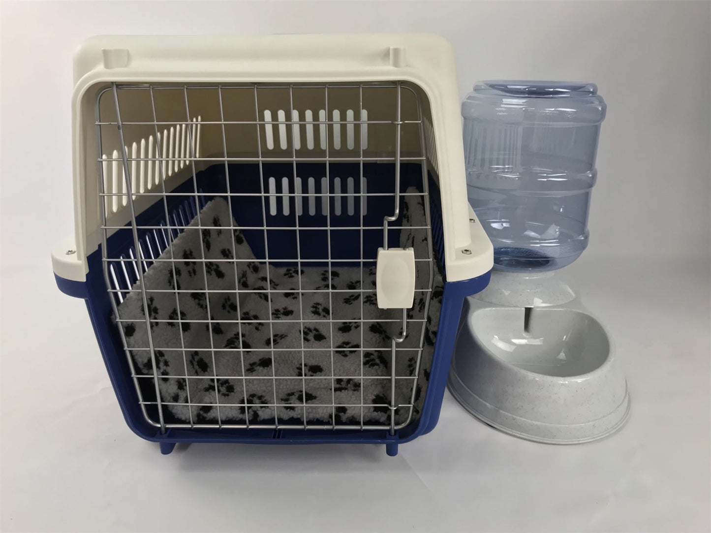 YES4PETS XL Dog Puppy Cat Crate Pet Carrier Cage W Mat & Water Dispenser 72x53x53cm