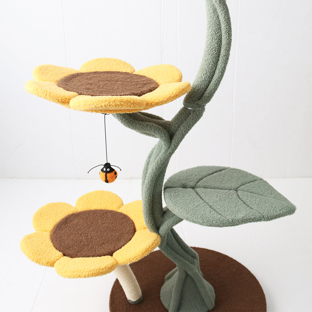 CMISSTREE 5-Level Sunflower Cat Tree