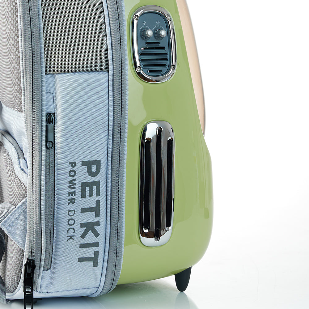 PETKIT Breezy 2 - Smart Cat Backpack - Green