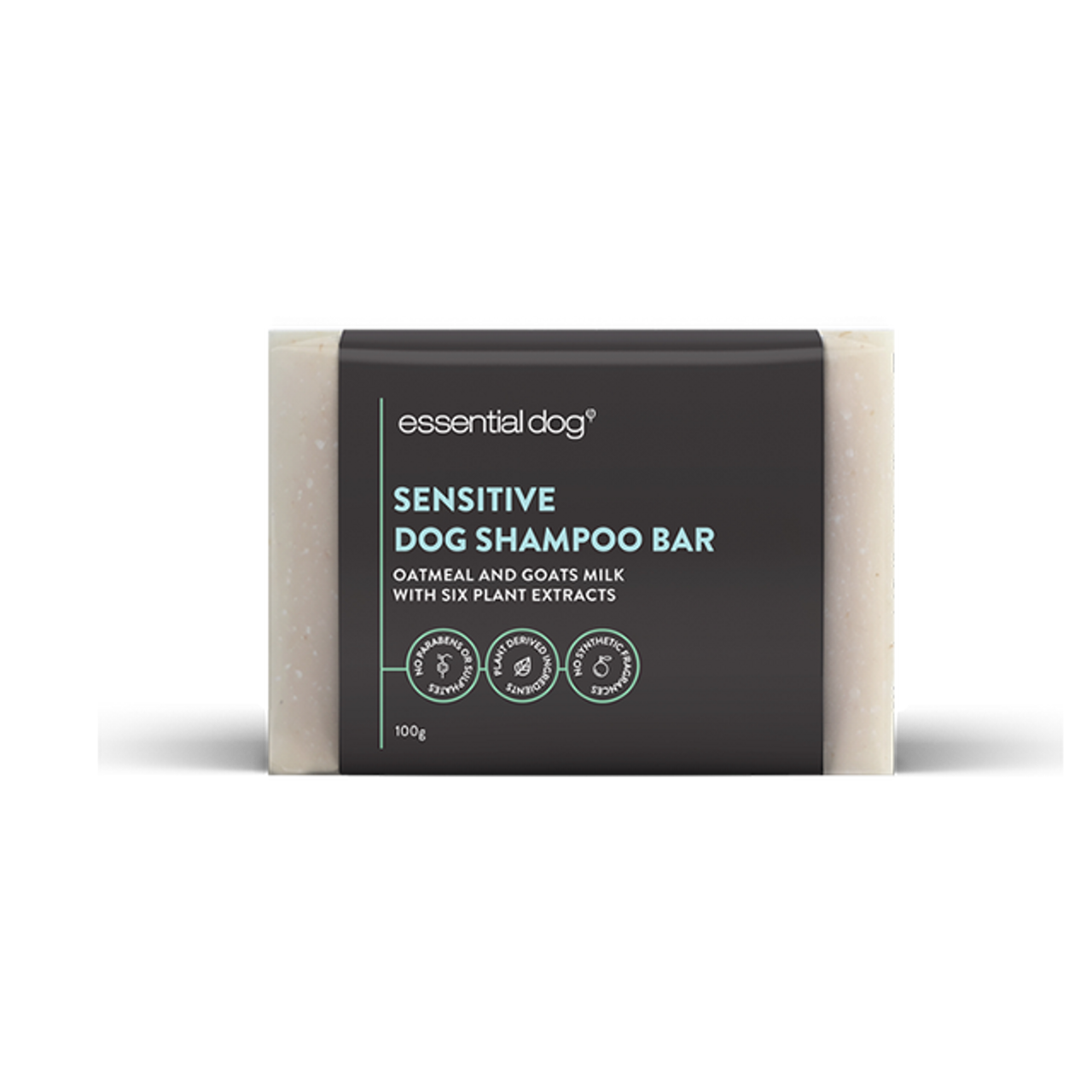 Essential Dog Sensitive Shampoo Bar (Oatmeal & Goatsmilk)