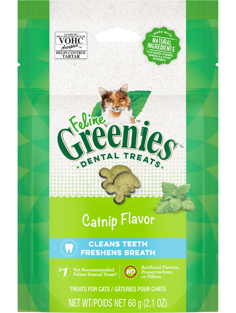 Greenies - Cat - Dental Chews - Catnip - 60g