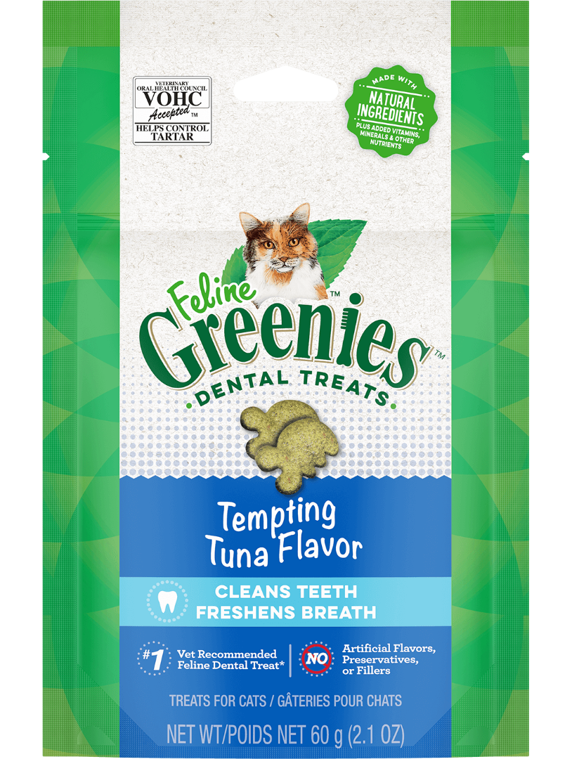 Greenies - Cat - Dental Chews - Tempting Tuna - 60g