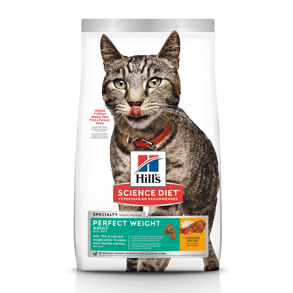 Hill's - Science Diet - Adult Cat - Perfect Weight - 1.36kg
